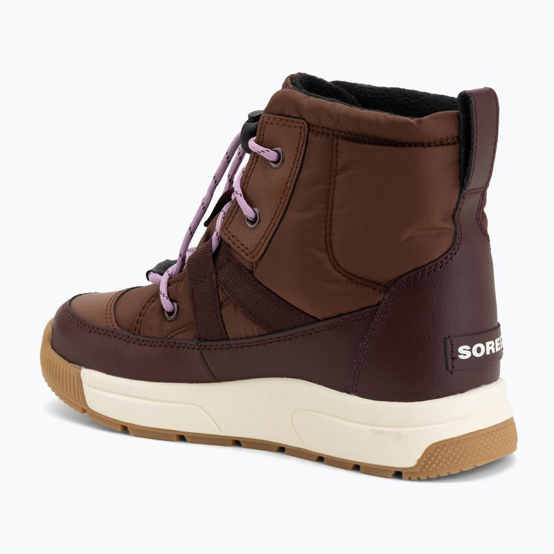 Detské snehule Sorel Whitney III Mid Wp dark auburn/red 3