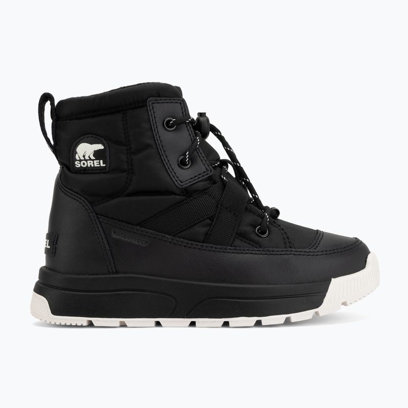 Detské snehule Sorel Whitney III Mid Wp black/black 2