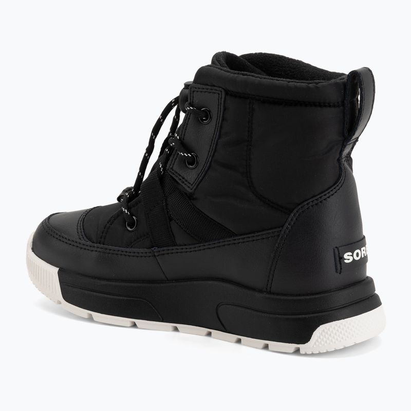 Detské snehule Sorel Whitney III Mid Wp black/black 3