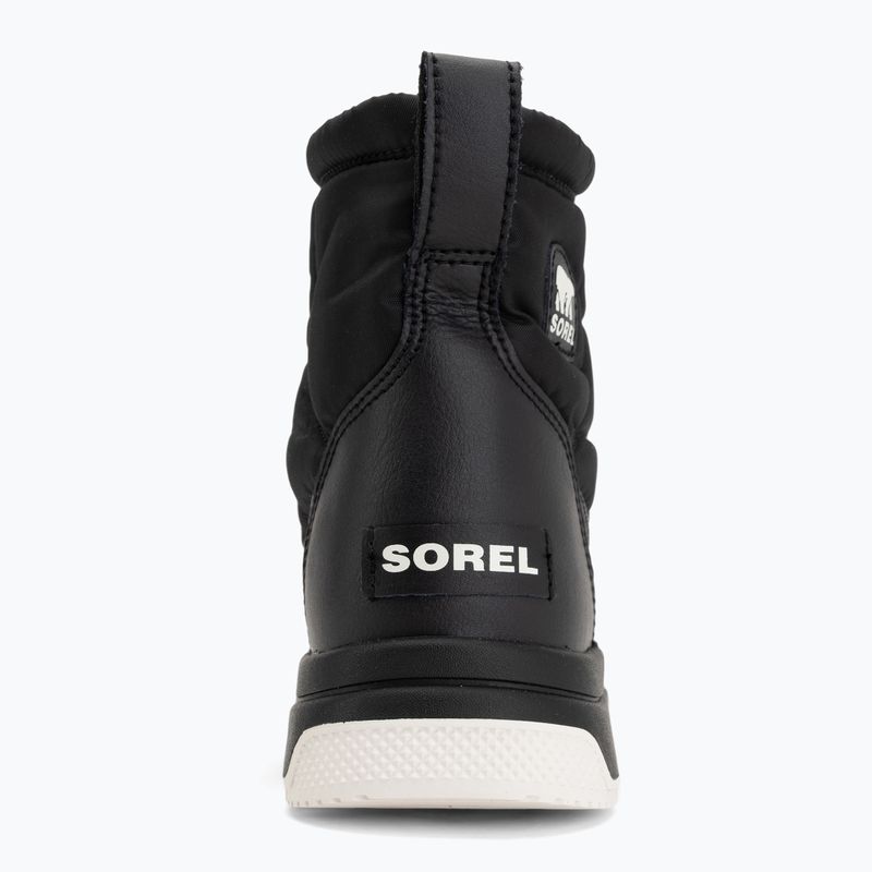 Detské snehule Sorel Whitney III Mid Wp black/black 6