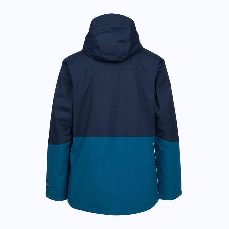 Pánska lyžiarska bunda Columbia Iceberg Point II phoenix blue/collegiate navy 2
