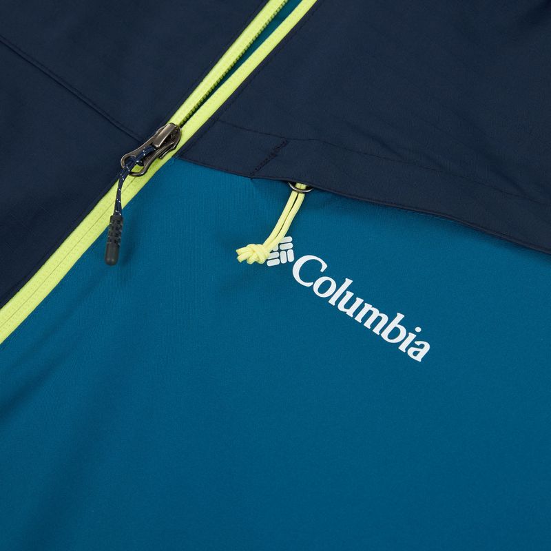 Pánska lyžiarska bunda Columbia Iceberg Point II phoenix blue/collegiate navy 3