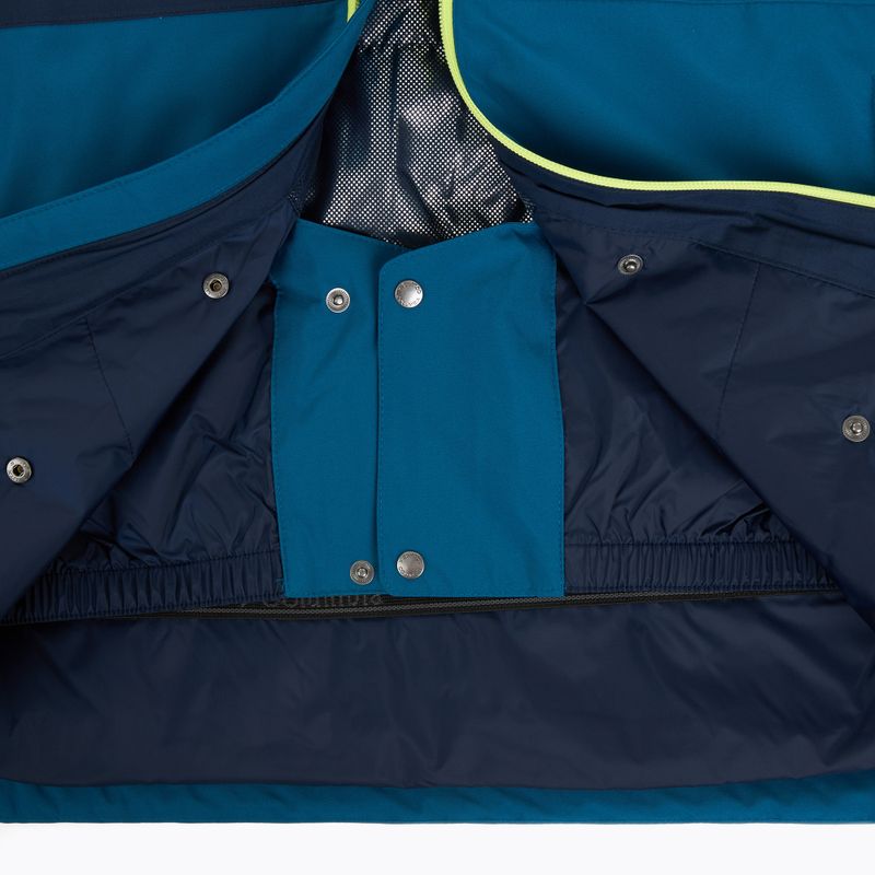 Pánska lyžiarska bunda Columbia Iceberg Point II phoenix blue/collegiate navy 7