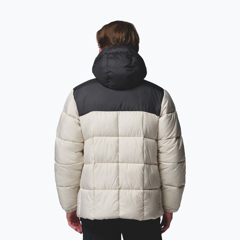Pánska zateplená bunda Columbia Puffect IV Hooded dark stone/shark 3