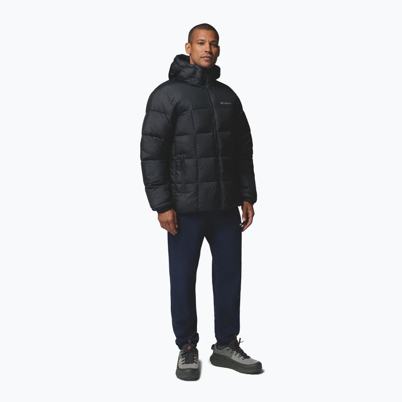 Pánska zateplená bunda Columbia Puffect IV Hooded black 2