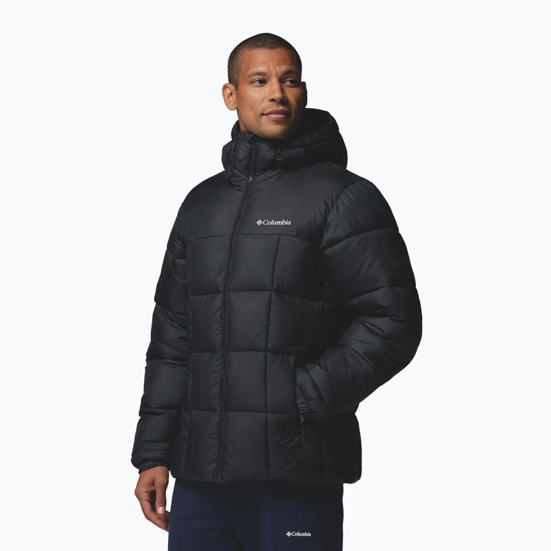 Pánska zateplená bunda Columbia Puffect IV Hooded black 4