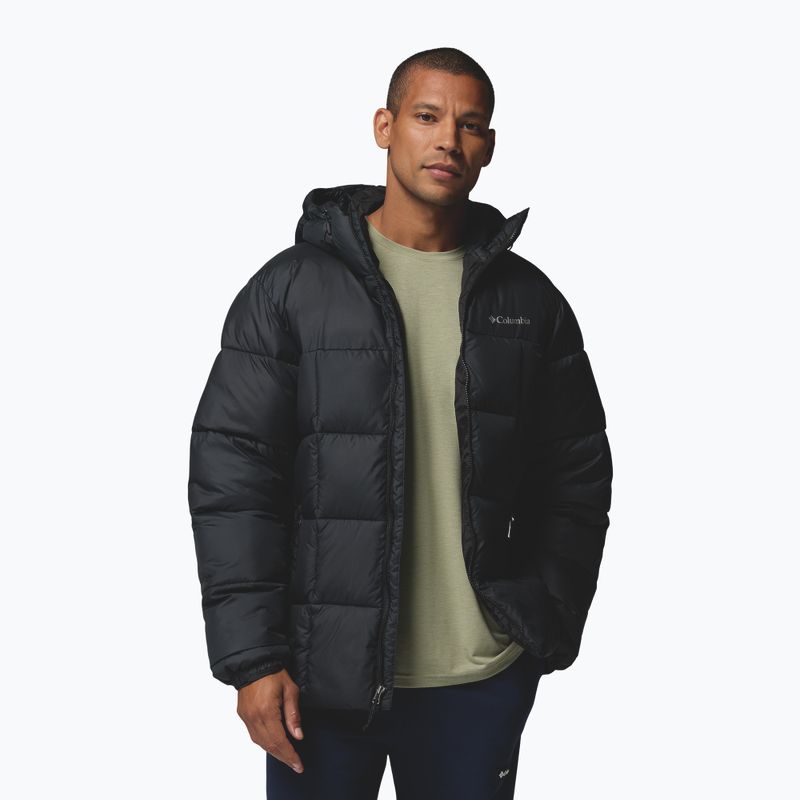 Pánska zateplená bunda Columbia Puffect IV Hooded black 5