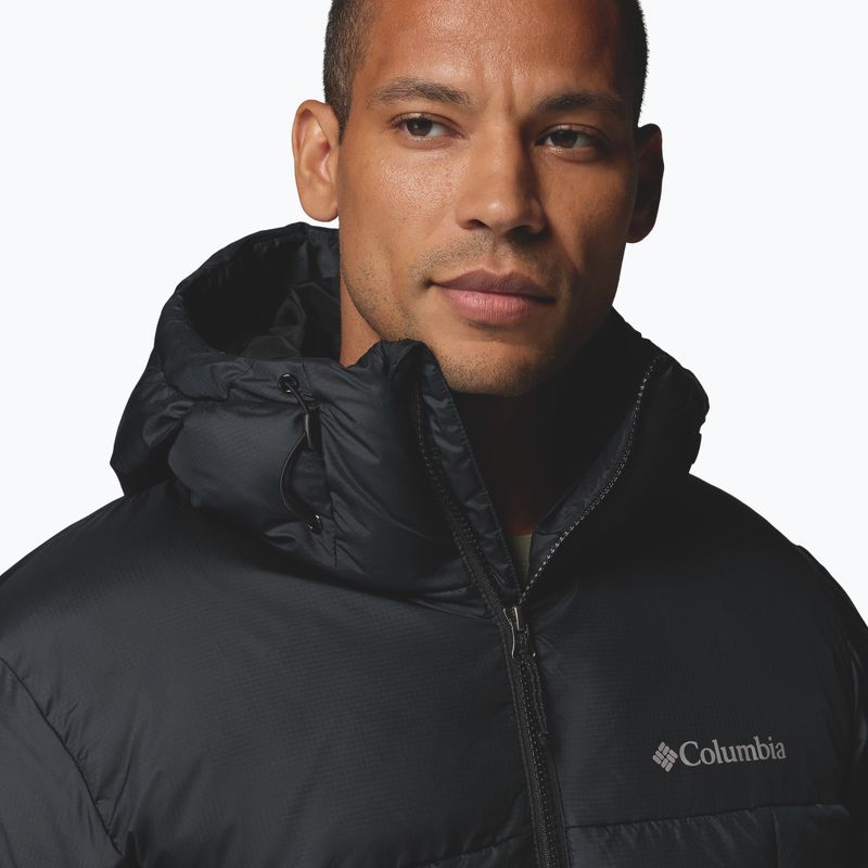 Pánska zateplená bunda Columbia Puffect IV Hooded black 7