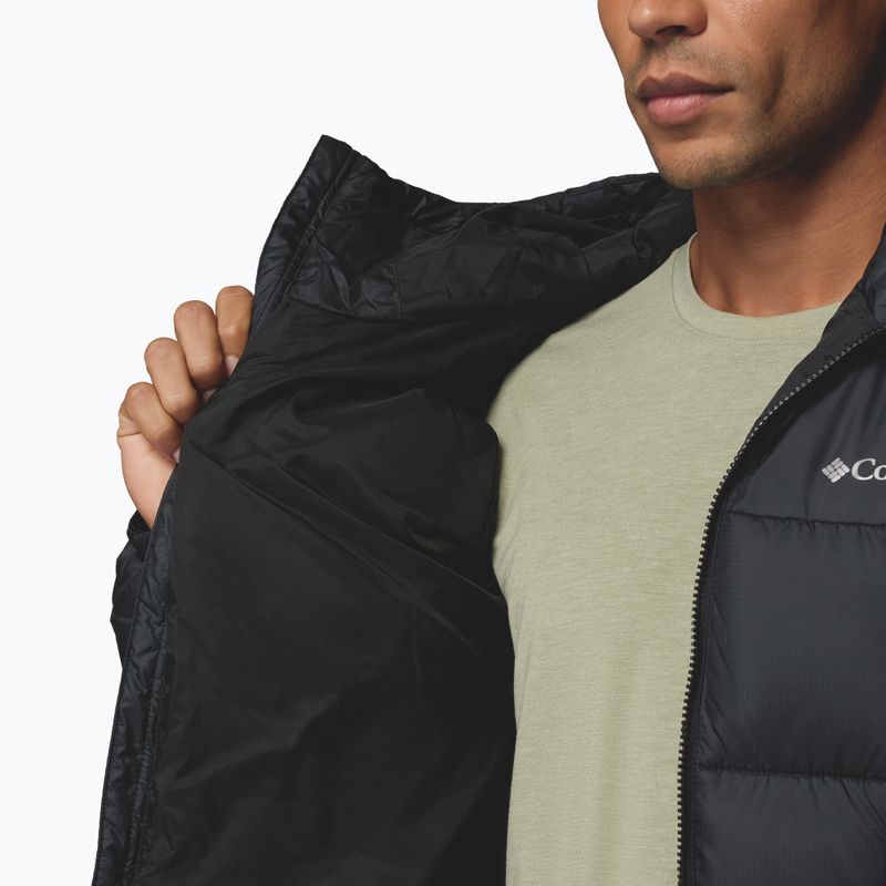 Pánska zateplená bunda Columbia Puffect IV Hooded black 8