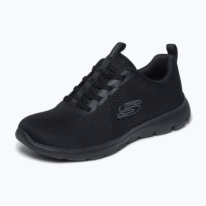 Dámske topánky SKECHERS Summits Fresh Vision black 4