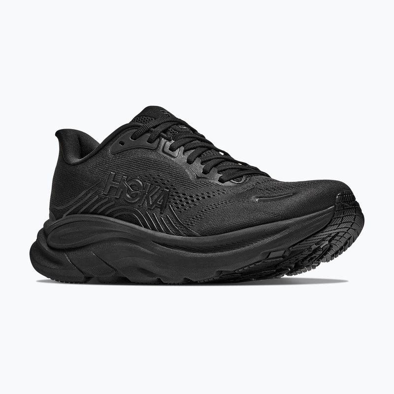Dámska bežecká mikina HOKA Clifton 11 Wide black/black