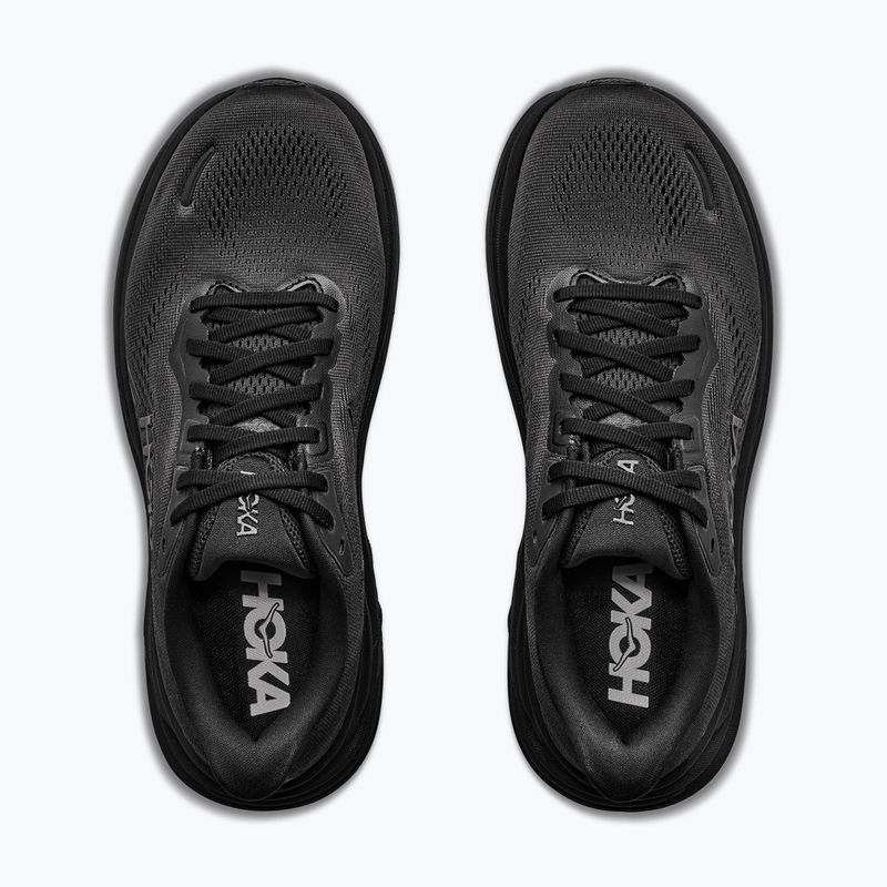 Dámska bežecká mikina HOKA Clifton 11 Wide black/black 8