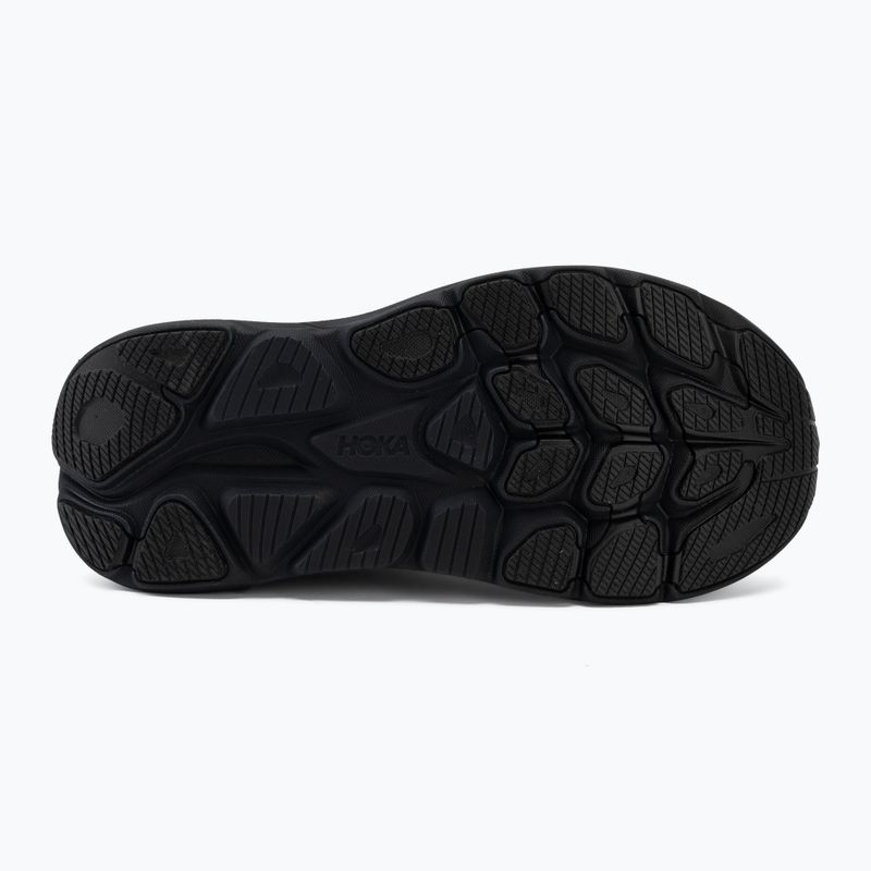 Dámska bežecká mikina HOKA Clifton 11 Wide black/black 4