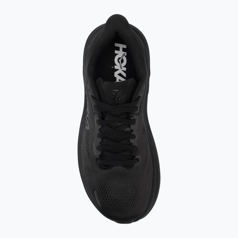 Dámska bežecká mikina HOKA Clifton 11 Wide black/black 5