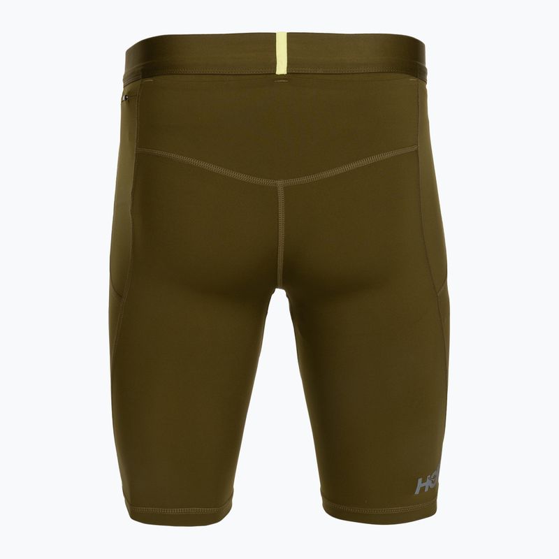 Pánske bežecké šortky HOKA Novafly Half Tight sepia 2