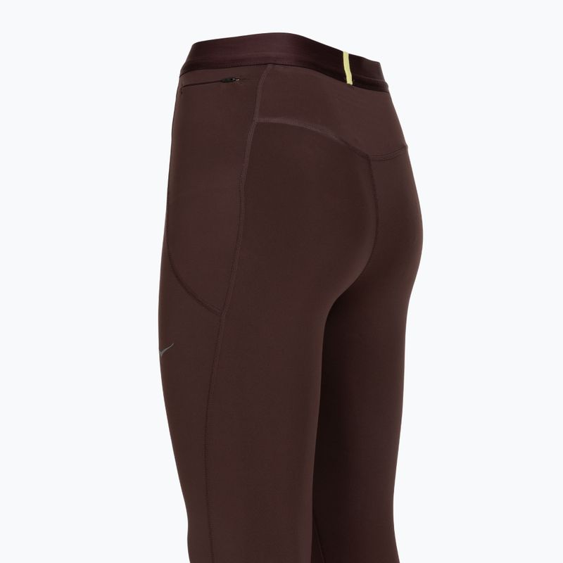 Dámske bežecké legíny HOKA Novafly Run Tight 25" deep mauve 3