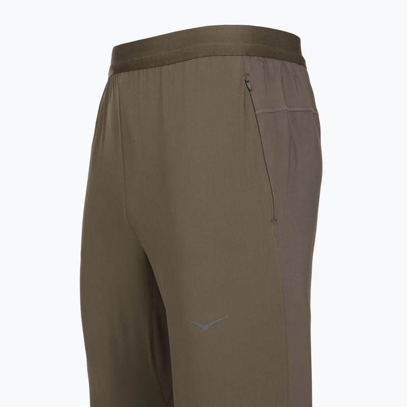 Pánske bežecké nohavice HOKA Novafly Run Pant cliff grey 3