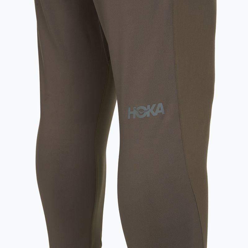 Pánske bežecké nohavice HOKA Novafly Run Pant cliff grey 4