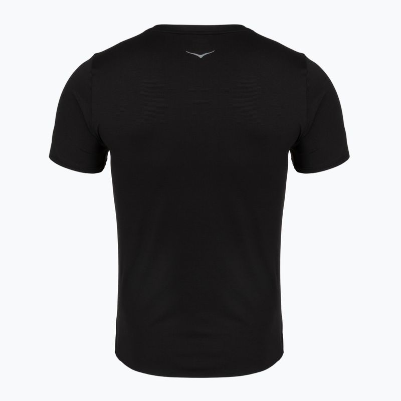 Pánske bežecké tričko HOKA EveryRun Short Sleeve black 2