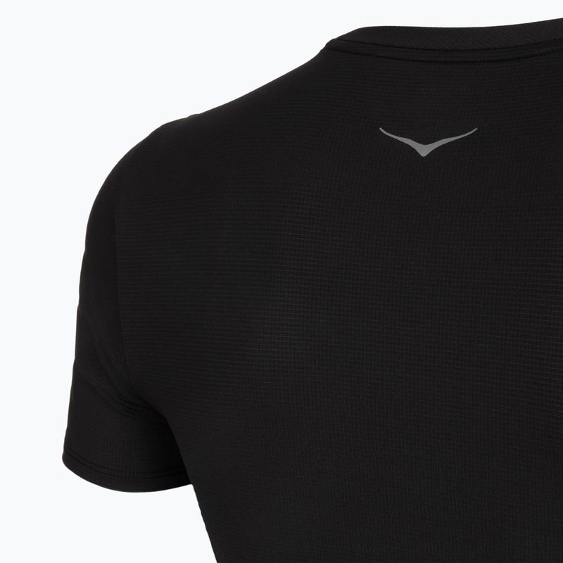 Pánske bežecké tričko HOKA EveryRun Short Sleeve black 4