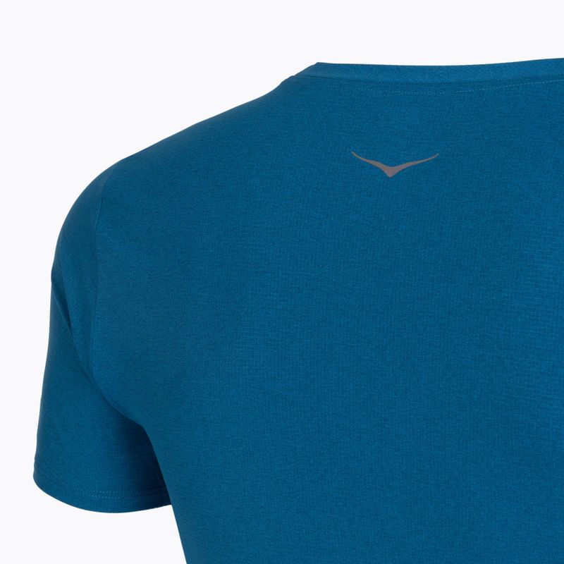 Pánske bežecké tričko HOKA EveryRun Short Sleeve night glow blue 4
