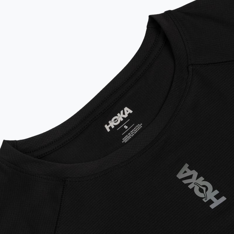 Pánske bežecké tričko longsleeve HOKA EveryRun Long Sleeve black 3