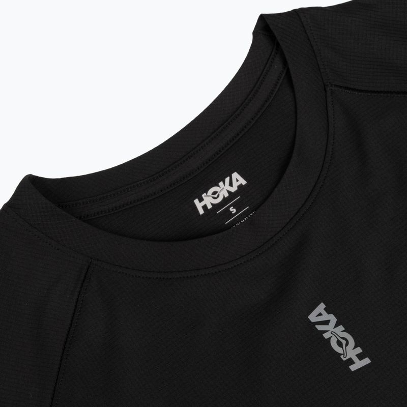 Dámske bežecké tričko HOKA EveryRun Short Sleeve black 3