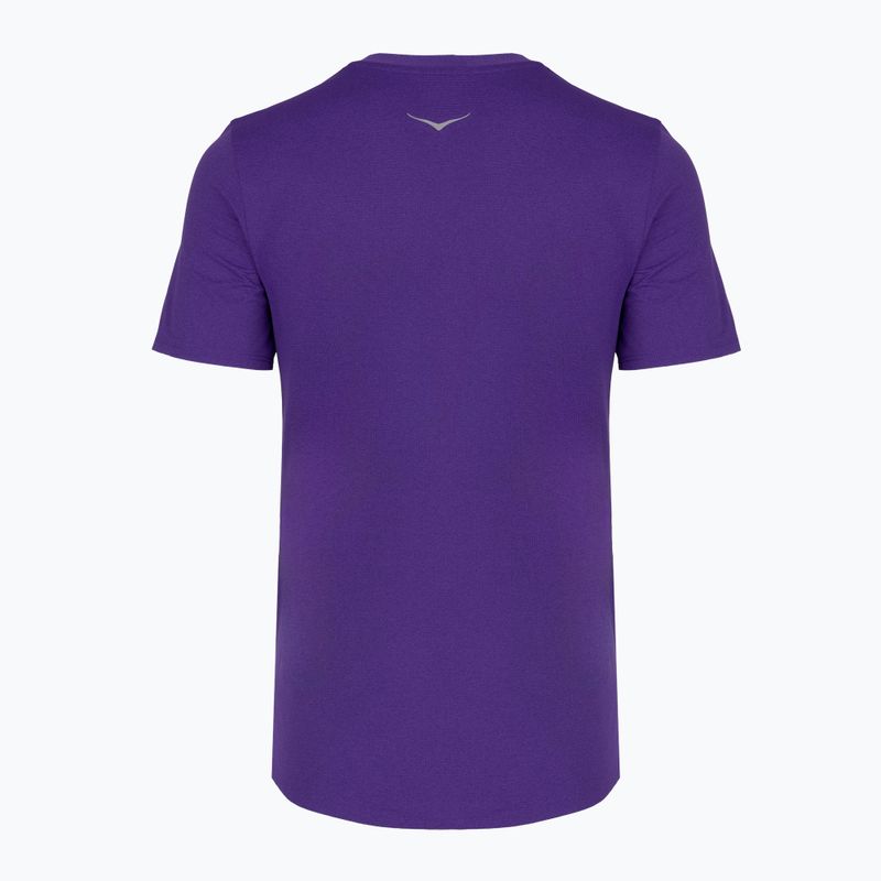 Dámske bežecké tričko HOKA EveryRun Short Sleeve cosmic purple 2