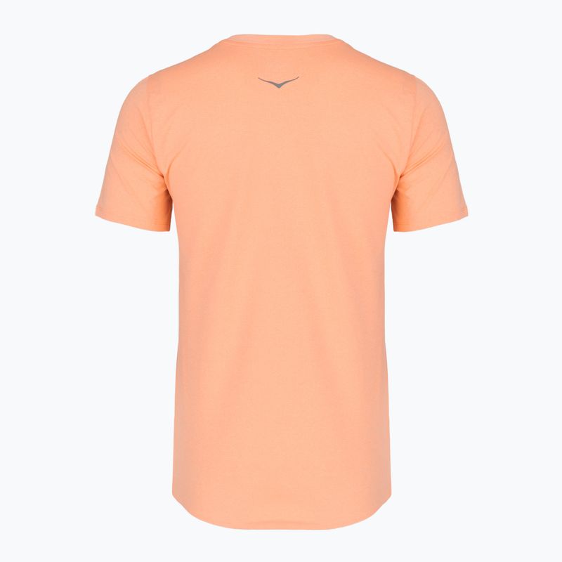 Dámske bežecké tričko HOKA EveryRun Short Sleeve sunstone 2
