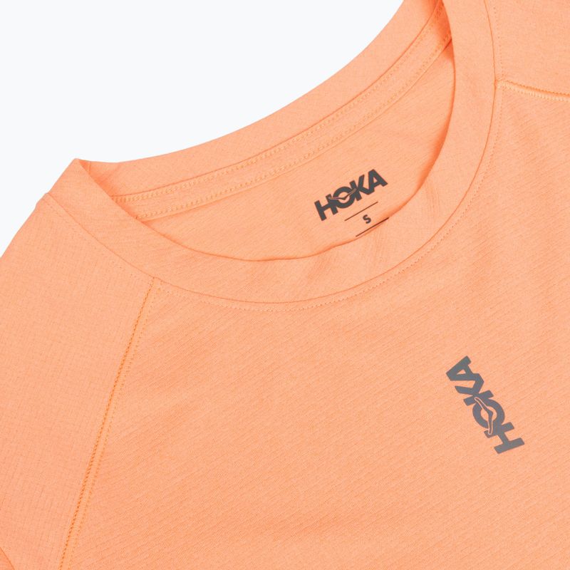 Dámske bežecké tričko HOKA EveryRun Short Sleeve sunstone 3