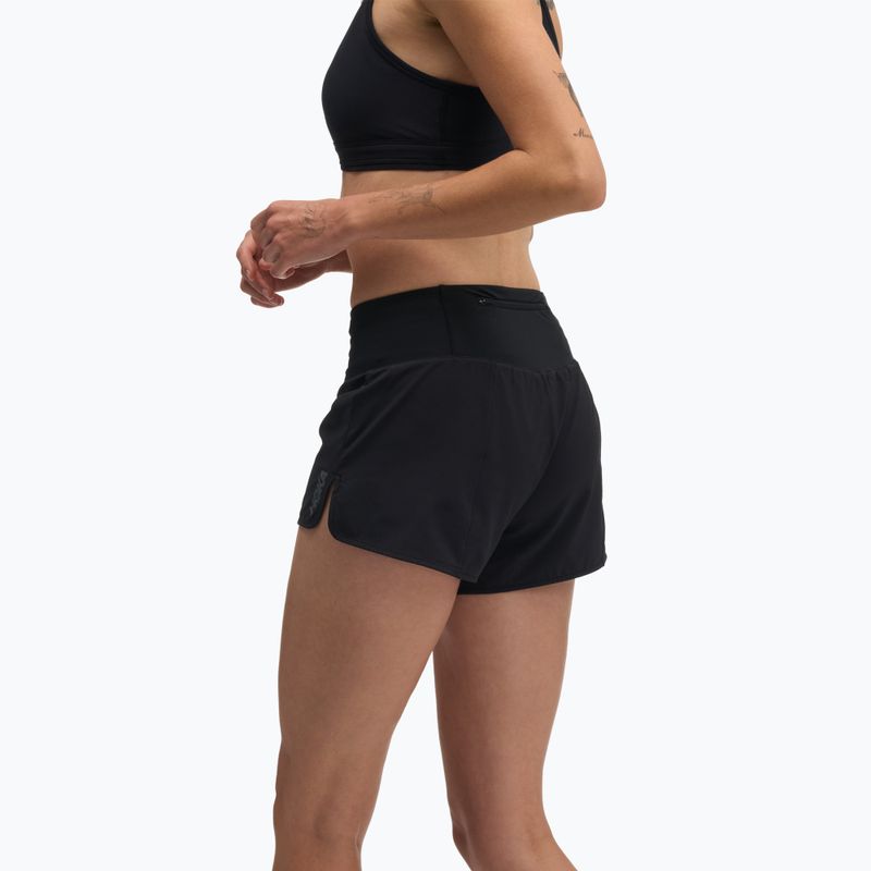 Dámske bežecké šortky HOKA Glide Short 3.5" Brief black 3