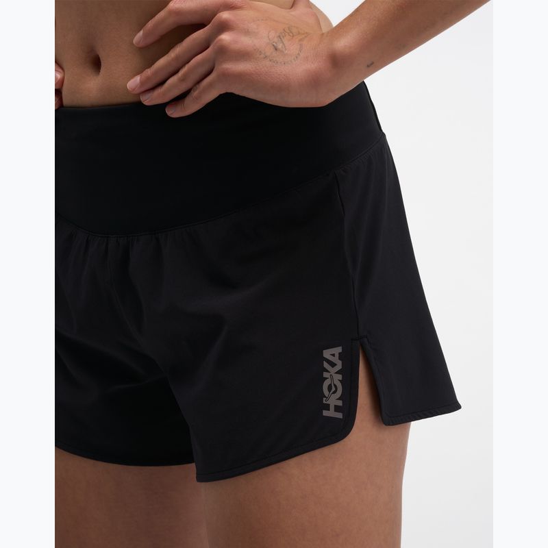 Dámske bežecké šortky HOKA Glide Short 3.5" Brief black 5