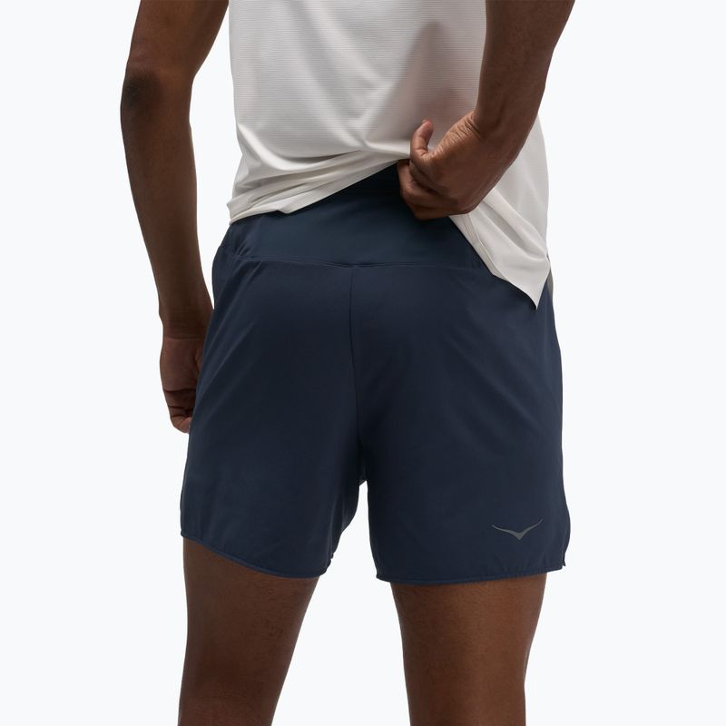 Pánske bežecké šortky HOKA Glide Short 5" Brief varsity navy 3