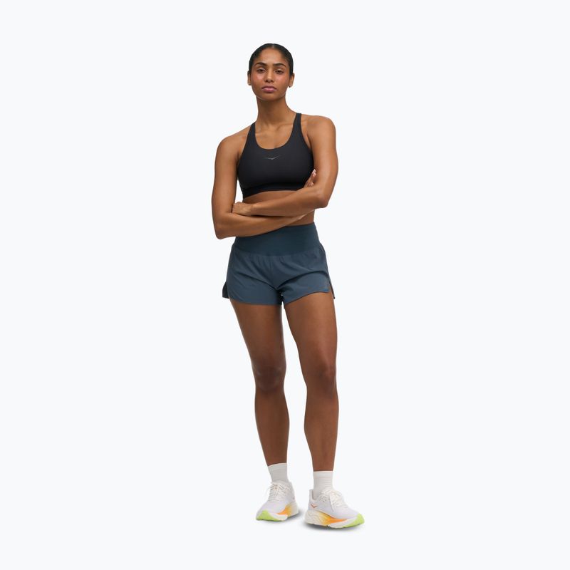 Dámske bežecké šortky HOKA Glide Short 3.5" Brief varsity navy 2
