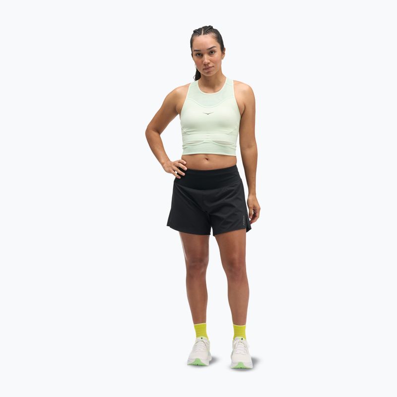 Dámske bežecké šortky HOKA Glide Short 5" 2in1 black 2