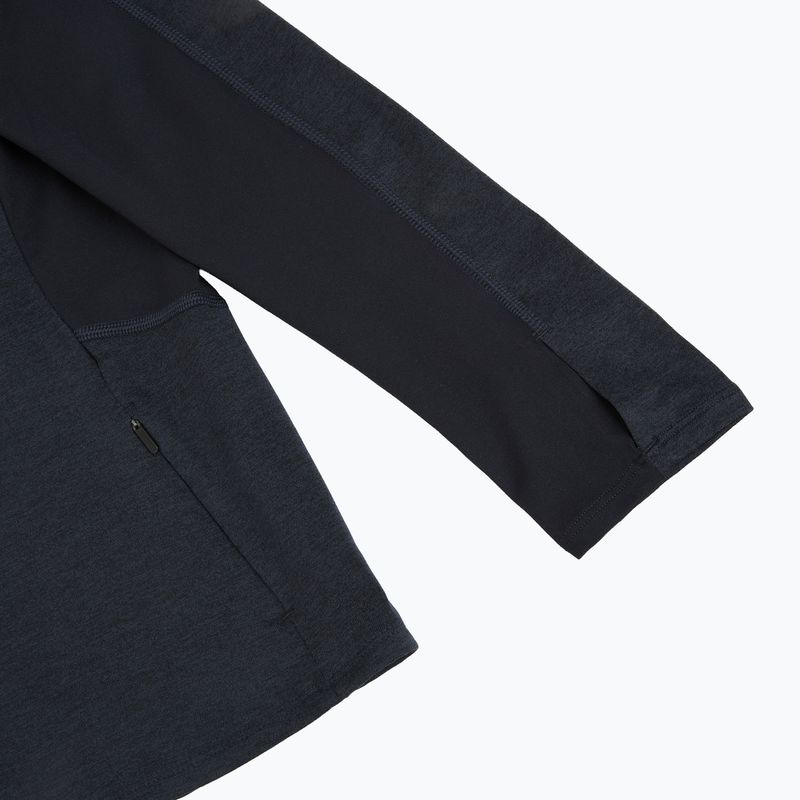 Dámska bežecká mikina HOKA Skyform Half Zip black heather 4