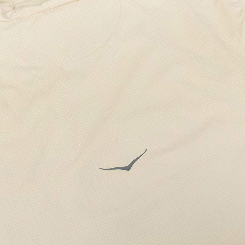 Dámska bežecká bunda HOKA Skyflow Wind Jacket oat milk 4