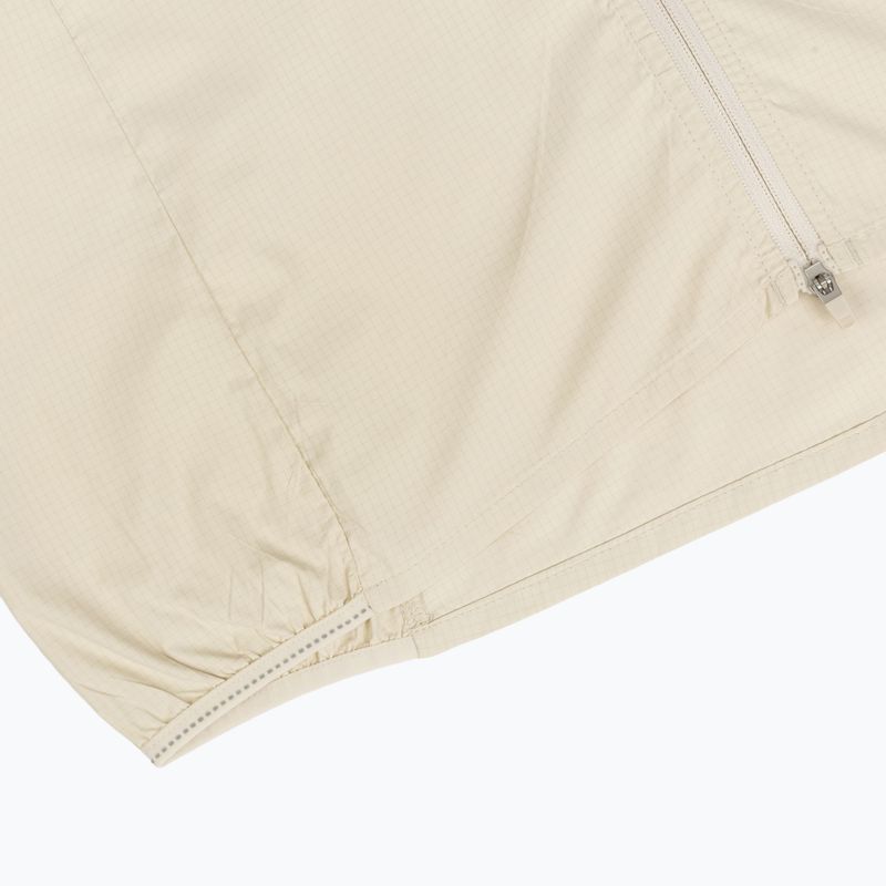 Dámska bežecká bunda HOKA Skyflow Wind Jacket oat milk 5