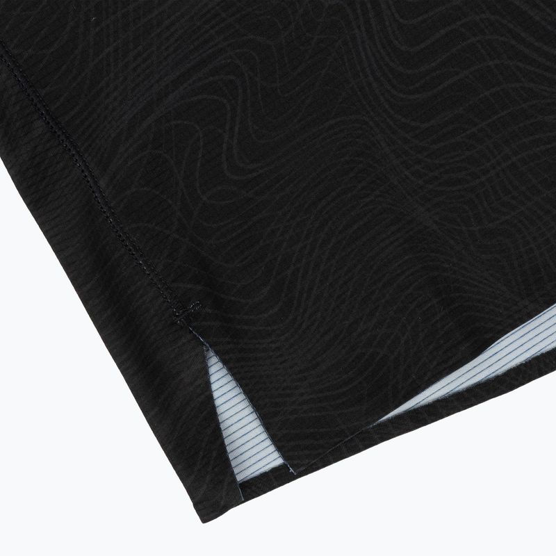 Dámske bežecké tričko HOKA EveryRun CLF PRT black/squid ink 5