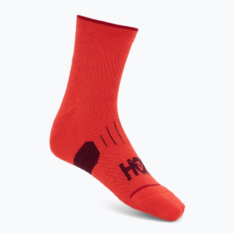 Ponožky HOKA Quarter Run Sock 3-Pack egg yolk/cerise/virtual violet 2