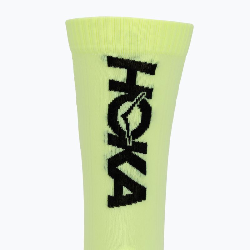 Pánske ponožky HOKA Race Day Crew Sock neon yuzu 3