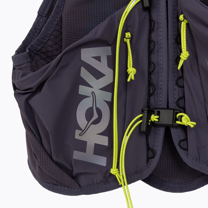 Bežecká vesta HOKA Trail Run Vest 8 l squid ink 3