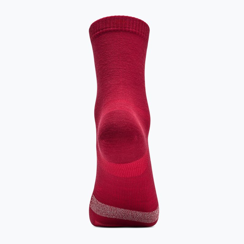 Ponožky HOKA Merino Crew Sock red agate 4