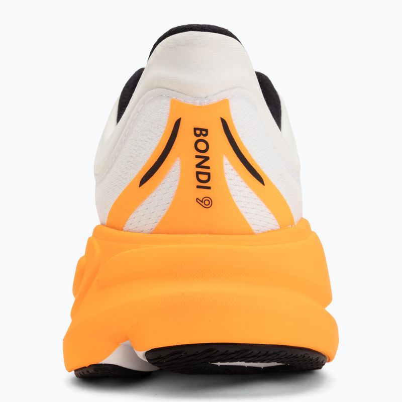 Pánske bežecké topánky HOKA Bondi 9 white/neon tangerine 6