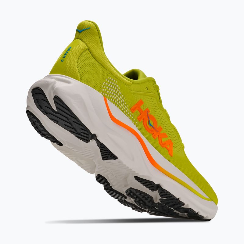 Pánske bežecké topánky HOKA Arahi 9 hoka citrus/neon tangerine 3