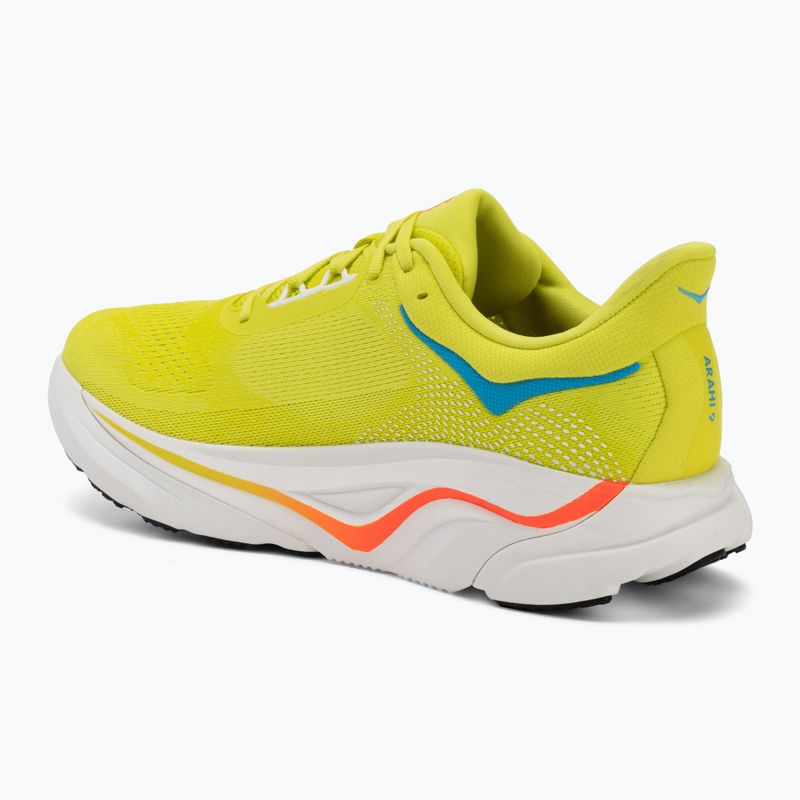 Pánske bežecké topánky HOKA Arahi 9 Wide hoka citrus/neon tangerine 3
