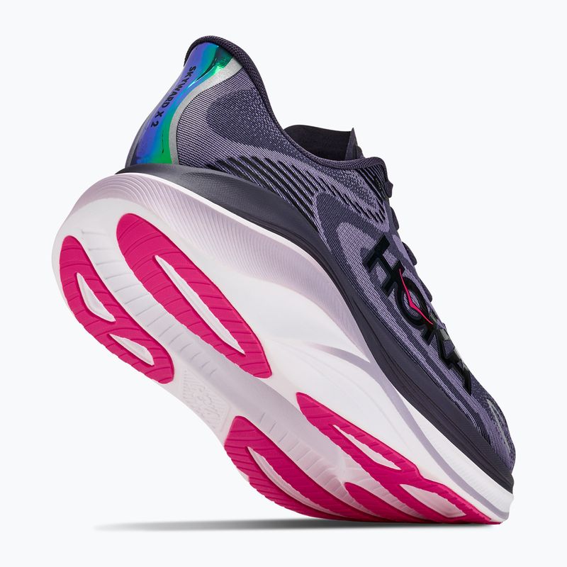 Dámske bežecké topánky HOKA Skyward X 2 squid ink/neon gragonfruit 5