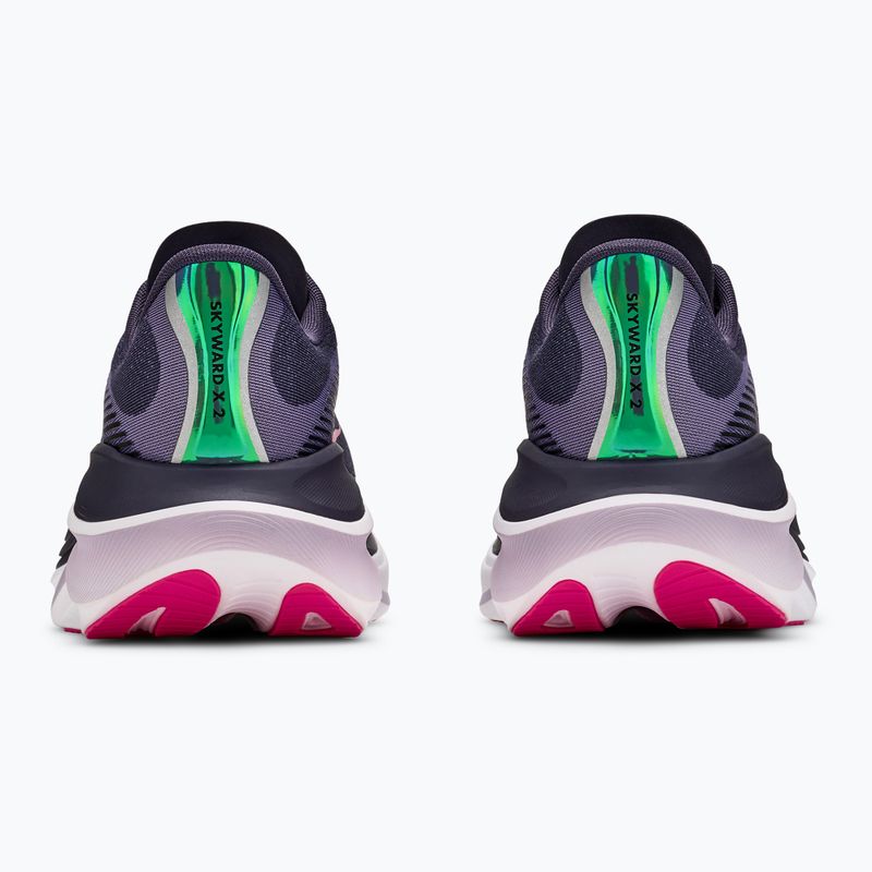 Dámske bežecké topánky HOKA Skyward X 2 squid ink/neon gragonfruit 6