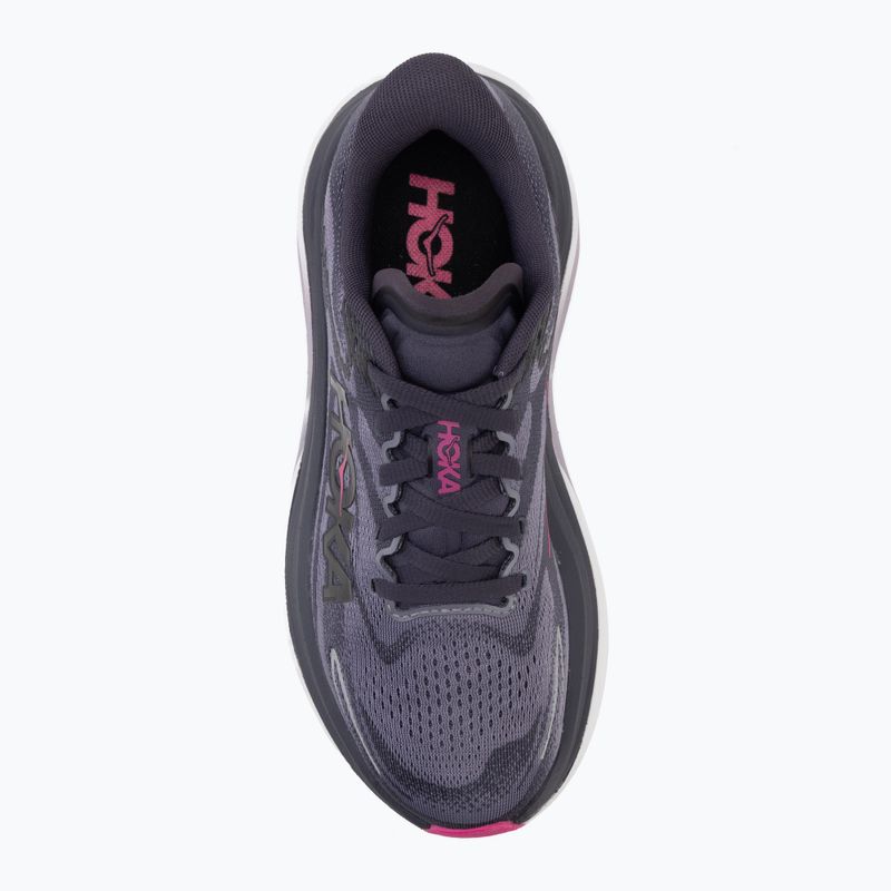 Dámske bežecké topánky HOKA Skyward X 2 squid ink/neon gragonfruit 5