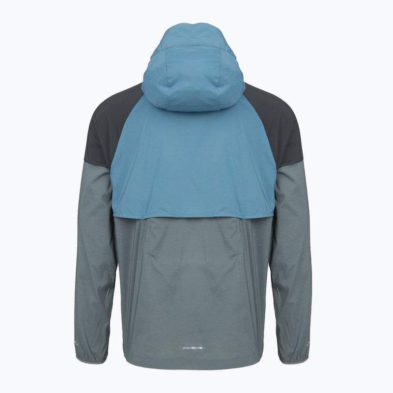 Pánska bežecká bunda Nike Impossibly Light Windrunner smoke grey/smokey blue/anthracite 2